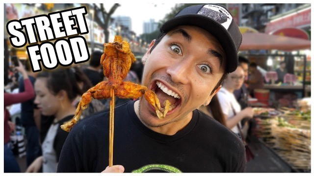 'Eating STRANGELY DELICIOUS Malaysian Street Food in Kuala Lumpur, Malaysia'