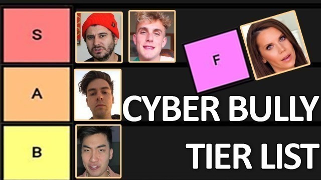 'Cyber Bully Tier List!'