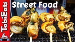 'EPIC JAPANESE STREET FOOD TOUR of Kuromon Market in Osaka'