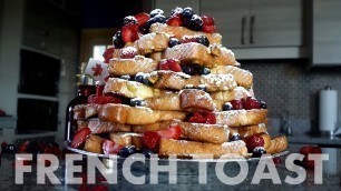 'Epic French Toast (Food Challenge)'