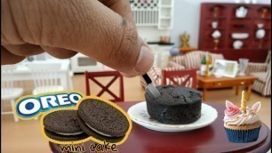 'MINIATURE OREO CAKE |  mini OREO cake & cupcakes 