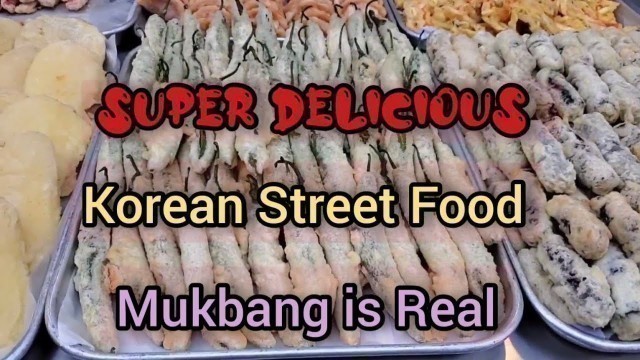 'Korean street Food/Real Mukbang/Korean Food.@Hannajin Star'