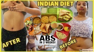 'Abs in 2 weeks? Indian Diet Plan followed in Chloe Ting abs in 2weeks challenge.Shocking Results....'