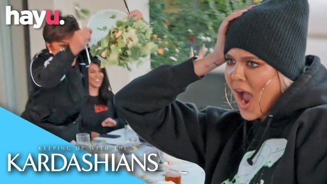 'The Kardashians Have A Food Fight! | Season 17 | Keeping Up With The Kardashians'