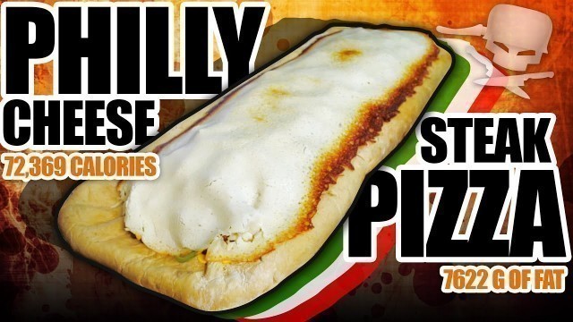 'Philly Cheese Steak Pizza - Epic Meal Time'