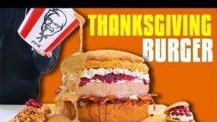 'Thanksgiving Burger - Epic Meal Time'