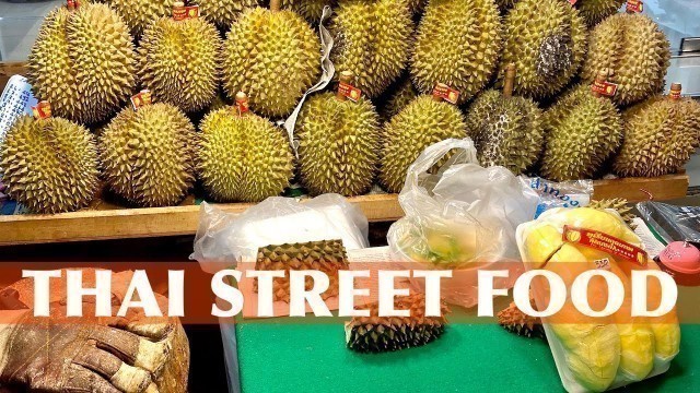 'How to cut and open Durian Fruit | Thai Street Food #Shorts'