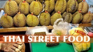 'How to cut and open Durian Fruit | Thai Street Food #Shorts'