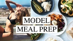 'How A Model Meal Preps | Health Diet, Weight Loss, & My 5 Minute Meal | Sanne Vloet'