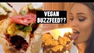 'WILL BUZZFEED VEGAN? | TASTY RECIPE TESTED CHEESEBURGER CUPS'