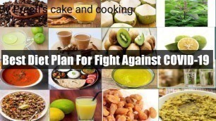 'Diet Plan For COVID-19 Patients | Immunity boosting diet for Covid | Fast recovery diet for covid.'