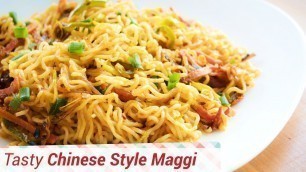 'Chinese Style Maggi - Delicious way of making Maggi'