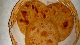 'Bhakri or Bhakhri Recipe Video (Indian instant bread) by Bhavna'