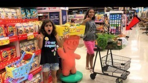 'Kids Pretend Play Shopping at Supermarket for Healthy food part 3'