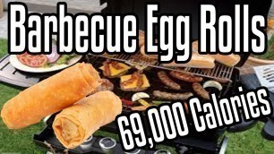 'BBQ Eggrolls - Epic Meal Time'