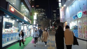 '【4K】Seoul Evening Walk - Myeongdong (Feb.2021) (EP.89)'