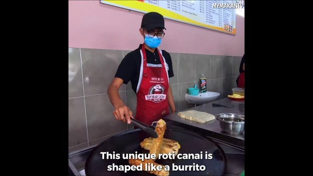 'Malaysian Street Food - Roti Canai #Shorts'