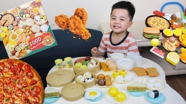 'BI MINH ANH CHƠI ĐỒ CHƠI THỨC ĂN | ❤ PRETEND PLAY FOOD TOYS ❤'