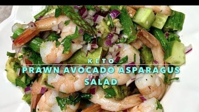 'Avocado and Shrimp Salad, another Keto Cheekyricho Cooking Youtube Video Recipe ep.1,470'