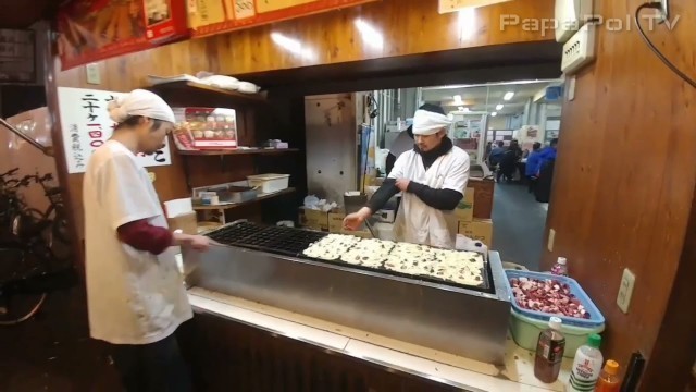 'Japan Street Food | Takoyaki Osaka Japan'