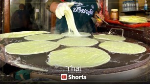 'How to Make Spring Rolls Cotton Candy Crepe | Thai Street Food #Shorts'