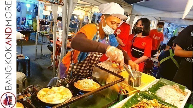 'THAILAND Night Street Food BANGKOK │ Ramkhamhaeng Night Market 2021'