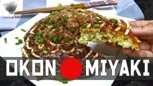 'Osaka style okonomiyaki and homemade sauce recipe (Japanese streetfood) | Casting Chef'