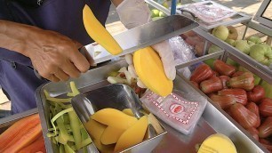 '10 FRUITS CUTTING - STREET FOOD'