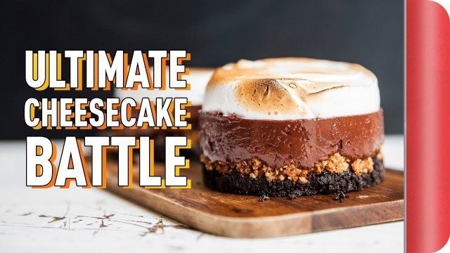 'THE ULTIMATE CHEESECAKE BATTLE ft. TOM DALEY | SORTEDfood'