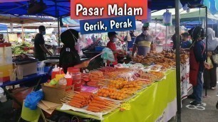 'Pasar Malam Gerik, Perak Night Market | Malaysian Street food'