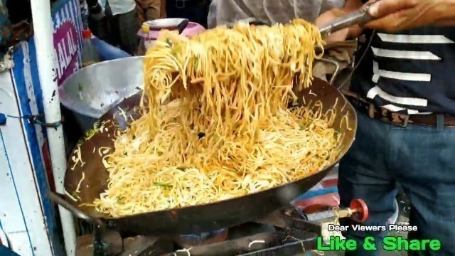 'Amazing Vegetable #Noodles |  Indian Street Food  | Kolkata  Fastest Vegetable'