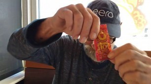 'Halal Guy Hot Sauce Taste Test in a Taco Bell'