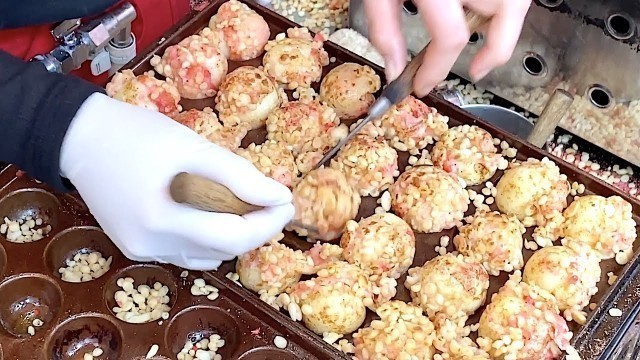 'Japanese Street Food in OSAKA - TAKOYAKI Jyuhachiban Dotonbori たこ焼き - 十八番 - 道頓堀'