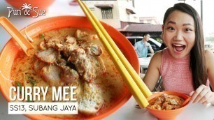 'Must Try CURRY MEE | Malaysian Street Food | Restaurant Kum Chuan, SS13 Subang Jaya'