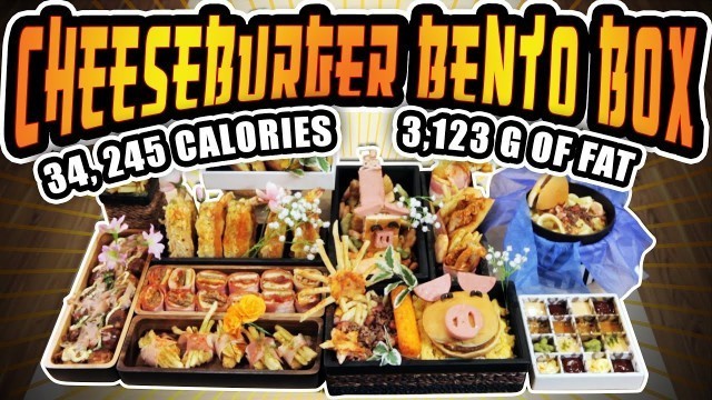 'Cheeseburger Bento Box - Epic Meal Time'