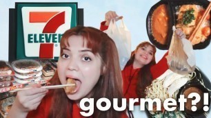 'Gourmet 7eleven in TOKYO?!  *FOOD COMA* MUCKBANG'