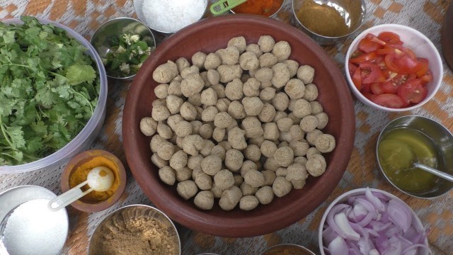 'My village food soyabean curry for chapathi / soyabean Recipe Cooking By Village food Recipes'