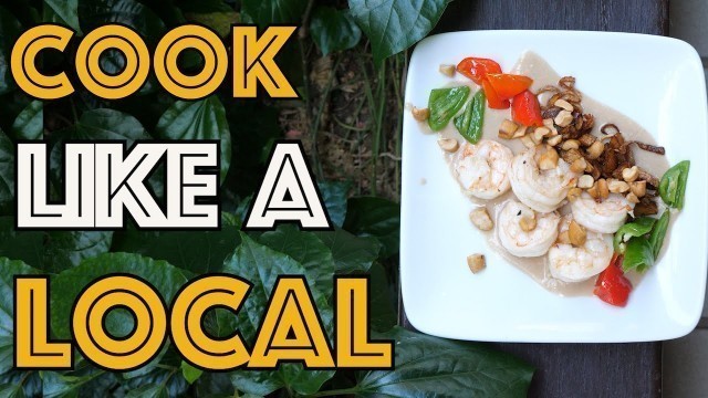 'How to cook Malaysian Street Food | Sambal Goreng (Prawns in cashew nut sauce) | Visit Malaysia'