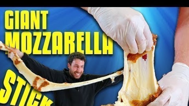 'Supersize Mozzarella Cheese Sticks - Epic Meal Time'