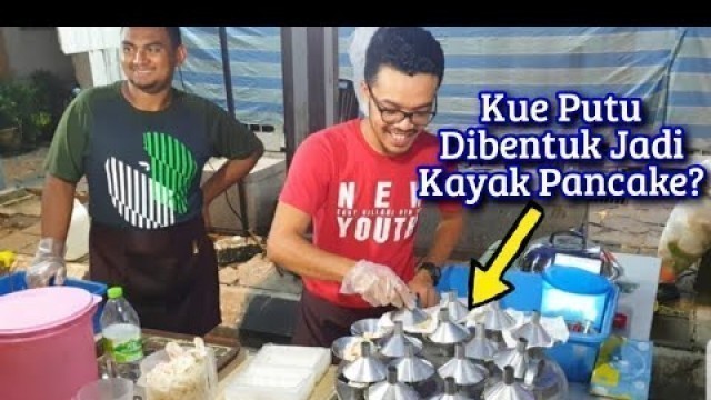 'UNIK !! KUE PUTU PIRING - Beda Sama Putu Bambu - Malaysian Street Food @ Kampung Baru'