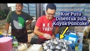 'UNIK !! KUE PUTU PIRING - Beda Sama Putu Bambu - Malaysian Street Food @ Kampung Baru'