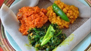 '3 Vegan Ethiopian Recipes'