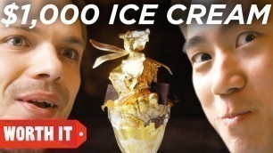 '$1 Ice Cream Vs. $1,000 Ice Cream'