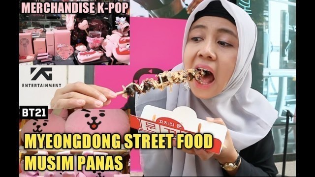 'MYEONGDONG STREET FOOD & BELI MERCHANDISE K-POP BLACKPINK'