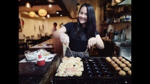 '【Japan Backpacking Eats】I learned to make Takoyaki in Osaka!'