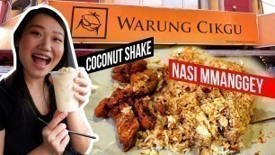 'Nasi Mmanggey at Warung Cikgu | Malaysian Street Food'