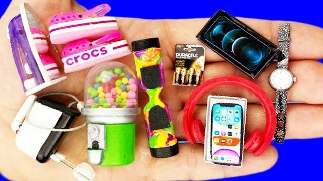 '56 DIY MINIATURE REALISTIC HACKS AND CRAFTS  MINI FOOD, DIY DEVICE, DIY SHOES, MORE DIY CRAFTS !!!'