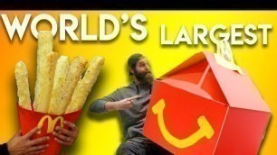 'World\'s Largest Mcdonald\'s Happy Meal - Epic Meal Time'