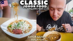 'Local Favorite MALAYSIAN Food in Johor Bahru MALAYSIA | JOHOR BAHRU Street Food in Malaysia'