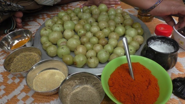 'village Cooking nellikka achar - nellikai pickle / Cooking By Village food Recipes'